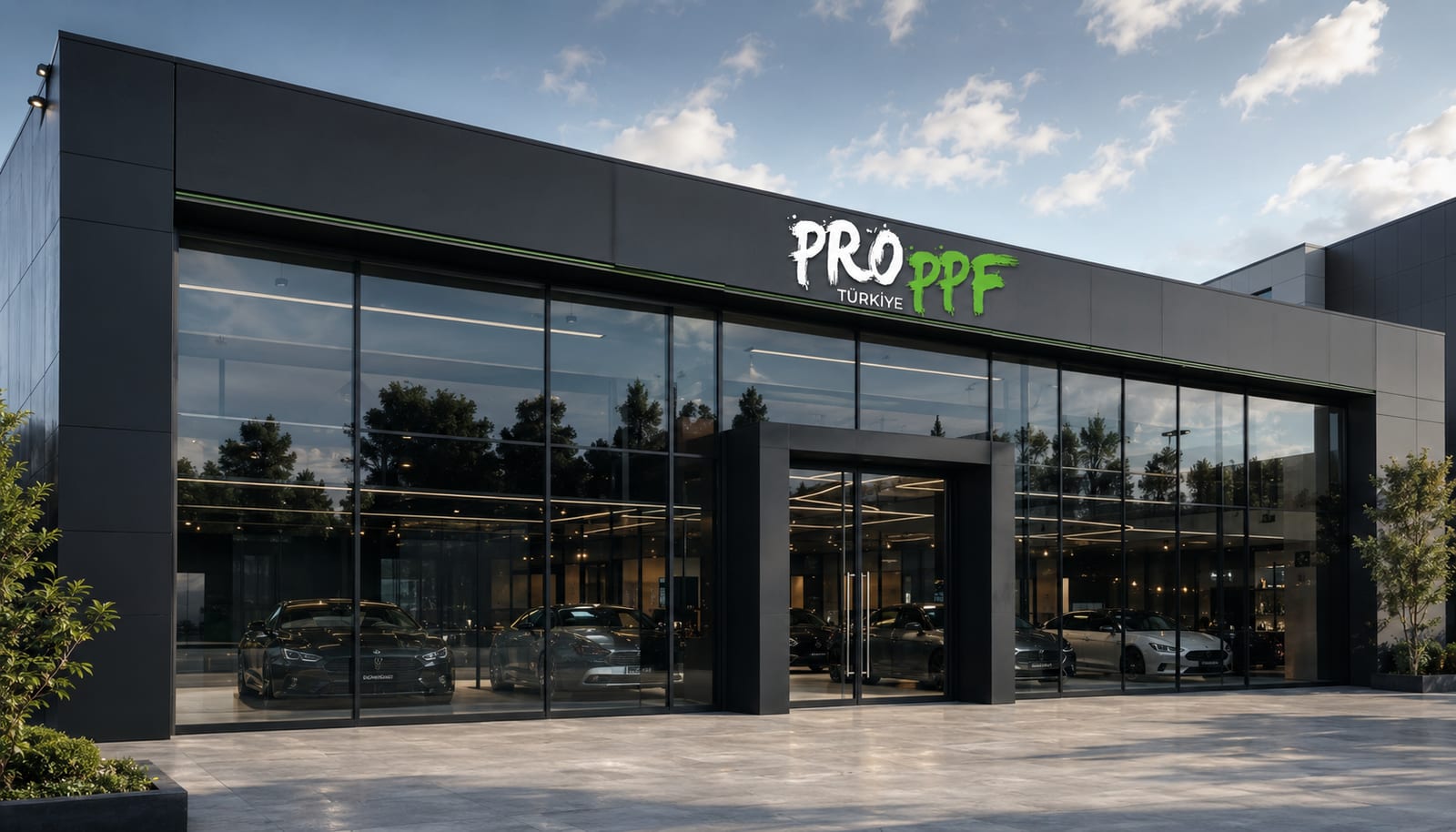 PROPPF Düzce cam cepheli modern uygulama merkezi